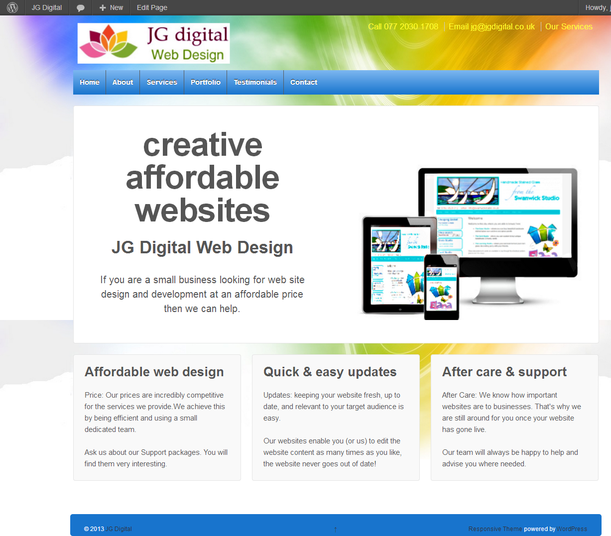 JG Digital - Web Design Hampshire