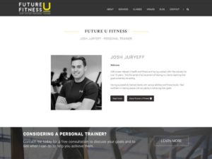 Josh Juryeff Personal Trainer in Fareham website Future U Fitness